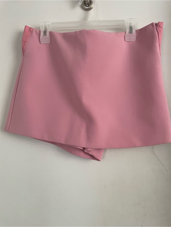 Zara Pants - Zara Pink Mini Skort - Structured A-Line